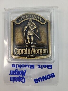 Original Captain Morgan RUM Belt Buckle